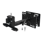 The LockVise™ Metal Locking Overhead Guard Tablet Mount with 8.5 Metal Robust™ Shaft, featuring a secure locking mechanism, two keys, and mounting hardware, is shown on a white background.