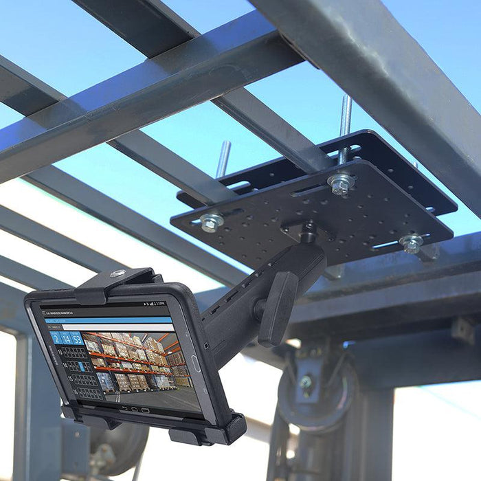 Guard Using Tablet LockVise™ Metal Locking Overhead Guard Tablet Mount with 8.5
