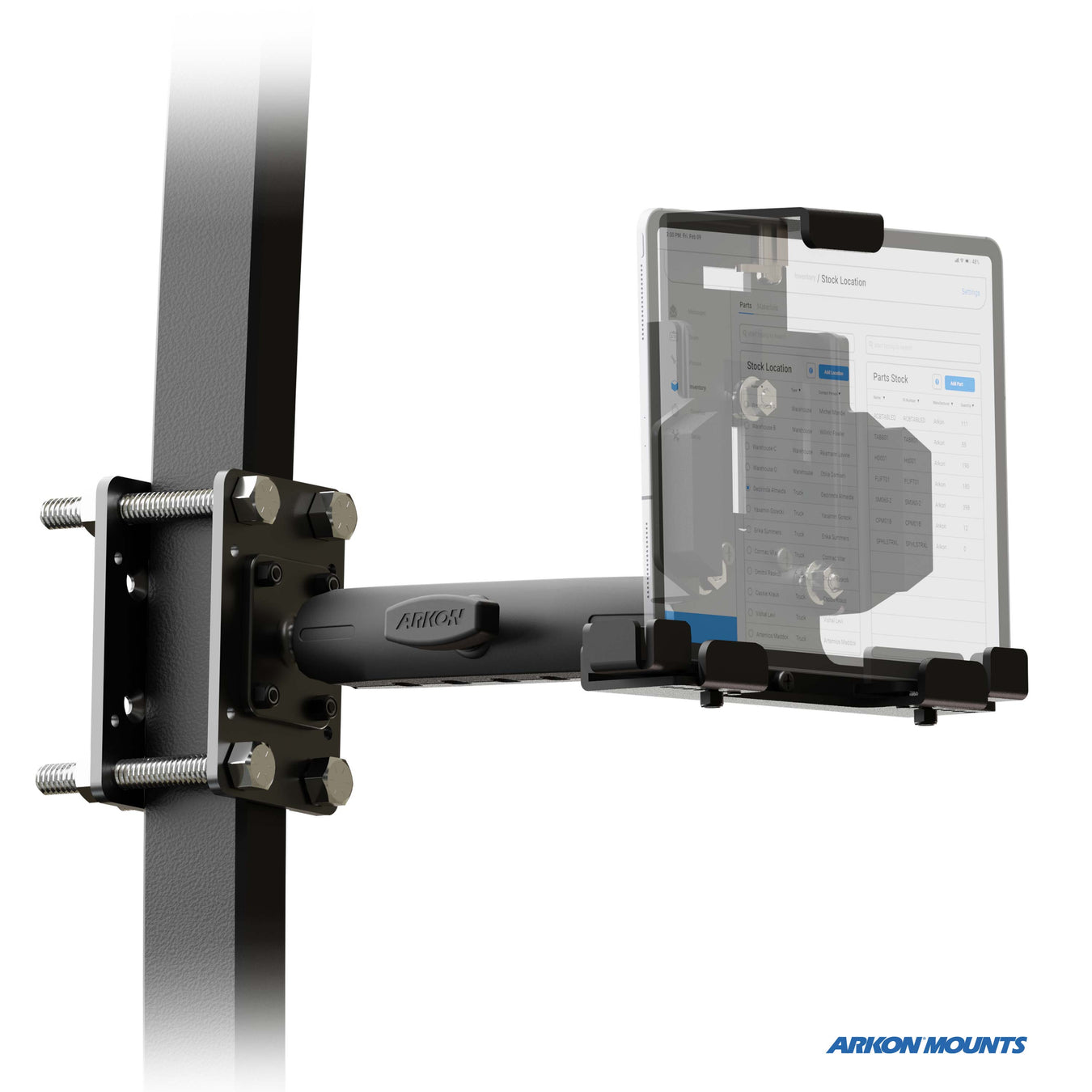 Forklift Tablet Mounts & Scanner Holders