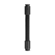 The OCTO™ Series 13.25” Flexible Extension Pole, black and cylindrical with textured middle and wider ends, designed for Octagon Button compatibility, is displayed vertically on a white background.