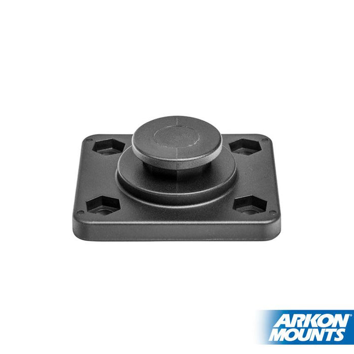 OCTO™ Series Button Pattern to 4-Hole AMPS Rectangular Adapter-Arkon Mounts
