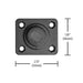 OCTO™ Series Button Pattern to 4-Hole AMPS Rectangular Adapter-Arkon Mounts