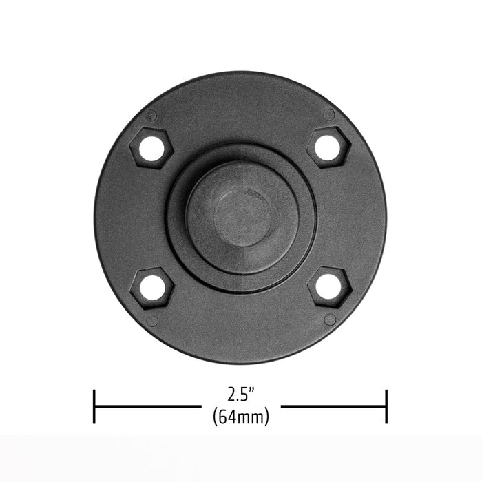 OCTO™ Series Button Pattern to 4-Hole AMPS Round Adapter-Arkon Mounts