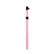 A PINK Post/Shaft Upgrade Replacement for Pro Stands is shown standing upright with a black cap and grip against a plain white background.