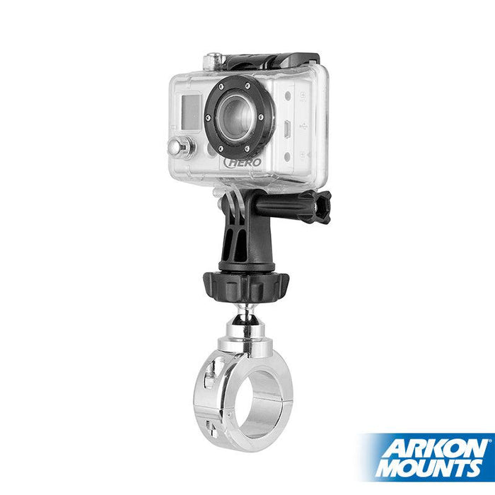 Gopro Handlevar Mount Premium Aluminum Motorcycle Handlebar Mount for GoPro Action Cameras ...
