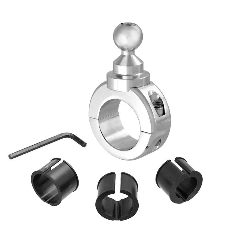 Robust Motorbike Clamp Mount & Dedicated Cradle for Garmin Approach G3 - G5 (sku 49911)