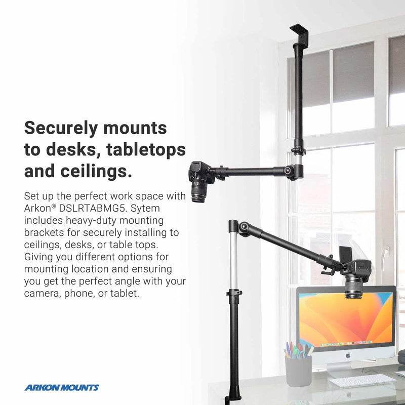 Remarkable Creator™ Studio Mount Overhead Camera Includes Camera, Tablet, and Phone Holder
