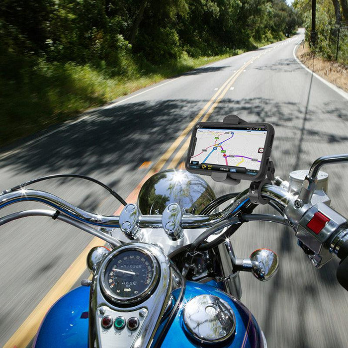 RoadVise® Premium Aluminum Motorcycle Handlebar Phone Mount-Arkon Mounts