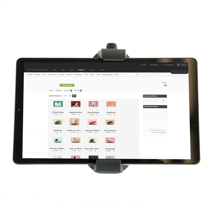 RoadVise® Ultra Phone and Tablet Holder-Arkon Mounts