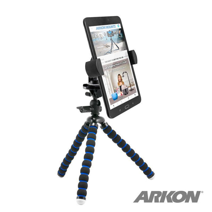 RoadVise® XL 11 inch Tripod Mount Phone and Midsize Tablet Holder-Arkon Mounts