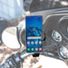 RoadVise® XL Premium Aluminum Motorcycle Handlebar Phone and Midsize Tablet Mount-Arkon Mounts
