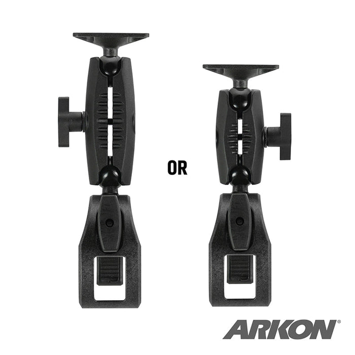 Robust Clamp Mount with Security Knob - 4-Hole AMPS Compatible-Arkon Mounts