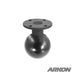 Robust Round Aluminum 57mm (2.25 inch) Ball to 4-Hole AMPS Adapter-Arkon Mounts