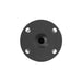 Robust Round Aluminum 57mm (2.25 inch) Ball to 4-Hole AMPS Adapter-Arkon Mounts