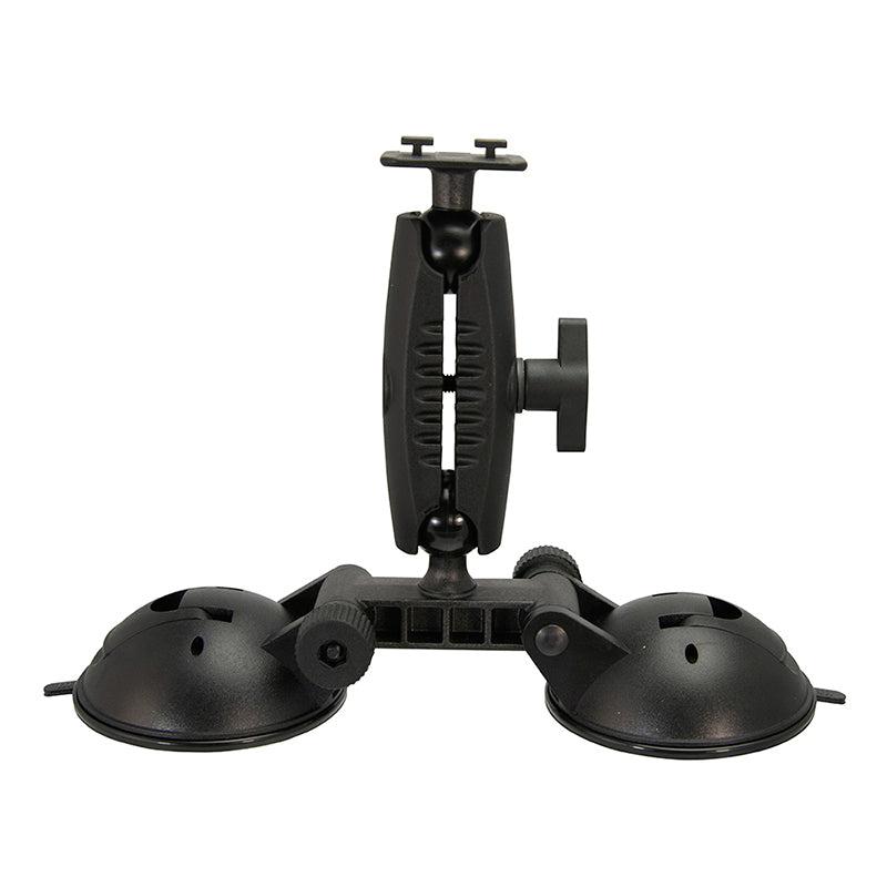 Raydot Windshield Mount Robust™ Double Windshield Suction Mount - Dual-T Compatible — Arkon Mounts