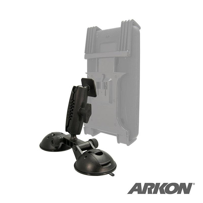 Robust™ Double Windshield Suction Mount - Dual-T Compatible-Arkon Mounts
