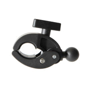 The Robust™ Mount Clamp Post with 25mm (1) Ball features a textured grip, round top tightening knob, and side ball joint attachment, all shown against a white background.