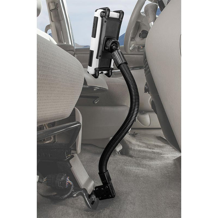 Slim-Grip® Ultra 18" Seat Rail or Floor Car Mount for iPhone, Galaxy, Note, iPad and more-Arkon Mounts