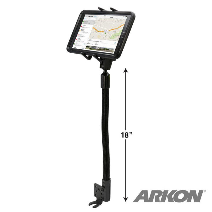 Slim-Grip® Ultra Phone or Midsize Tablet Seat Rail Mount-Arkon Mounts