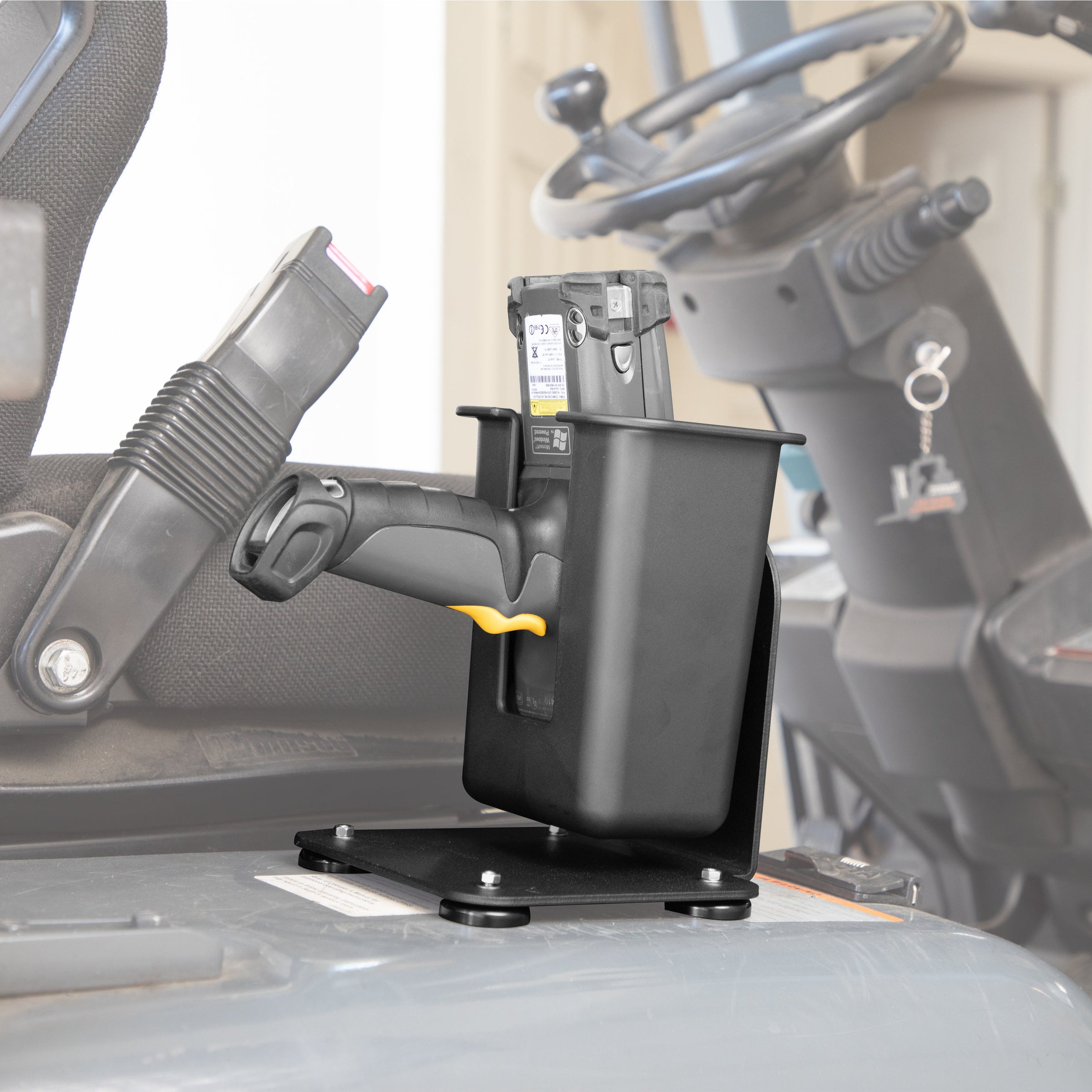SteadyMag™ Magnetic Mount System with Large Barcode Scanner Holder ...