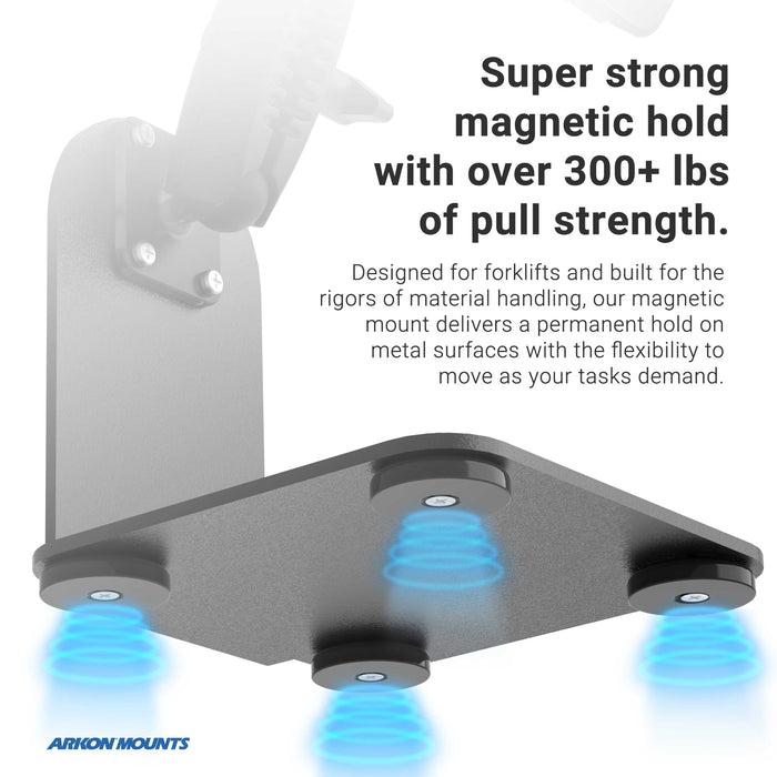 SteadyMag™ Magnetic Mount System with Slim-Grip® Tablet Holder-Arkon Mounts