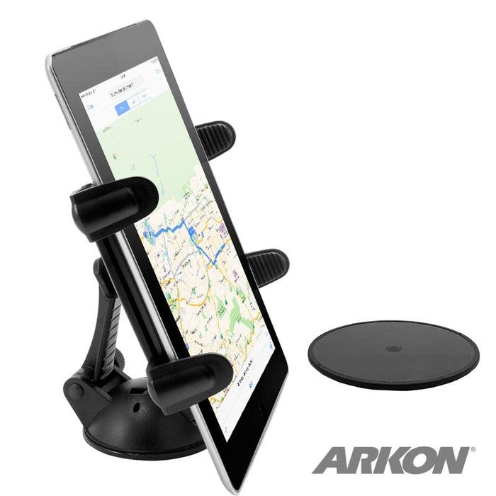 thumbnail image 2 of Charmora Car Tablet Mount Holder Sticky Suction Tablet Mount 2 of 11