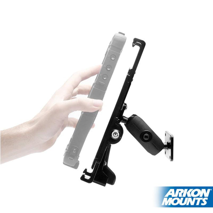Tablet Lockbox Bundle with Magnetic Charging for Samsung Galaxy Tab A7 Lite 2021 8.7" Tablet-Arkon Mounts