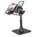TW Broadcaster Combo Stand - Side-by-Side Live Streaming with Slim-Grip® Ultra and RoadVise® Phone Holder-Arkon Mounts