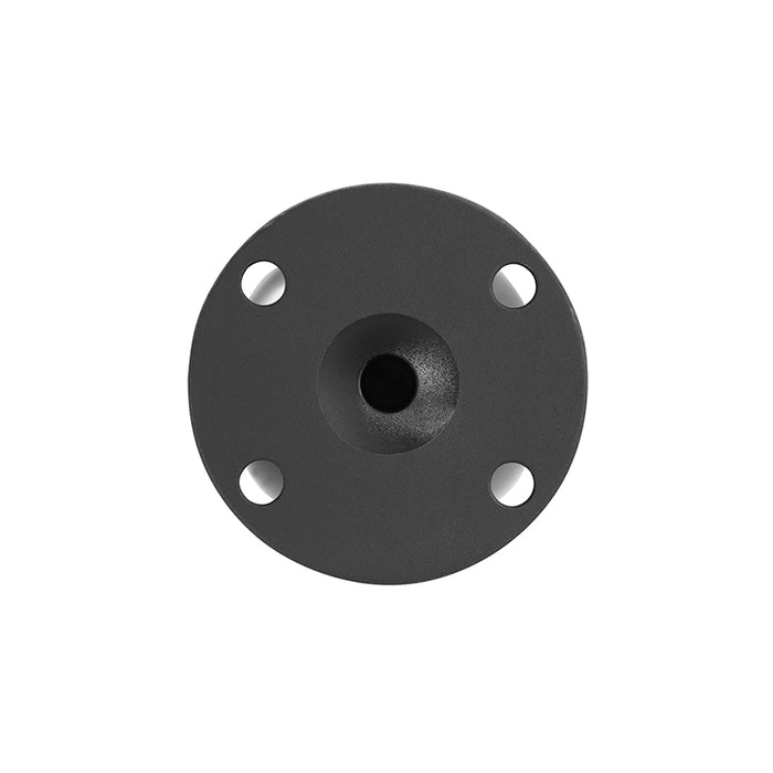 Robust Round Aluminum 57mm (2.25 inch) Ball to 4-Hole AMPS Adapter