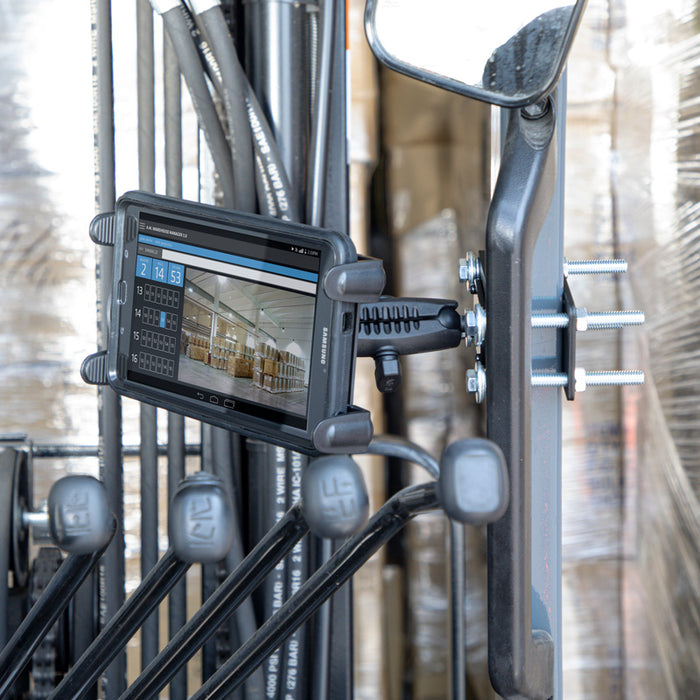 5 inch Robust Forklift Front Guard Slim-Grip® Tablet Mount