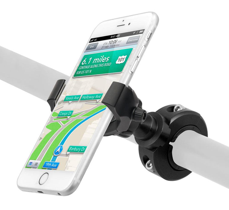 RoadVise® Ultra Premium Aluminum Motorcycle Handlebar Phone and Tablet Mount