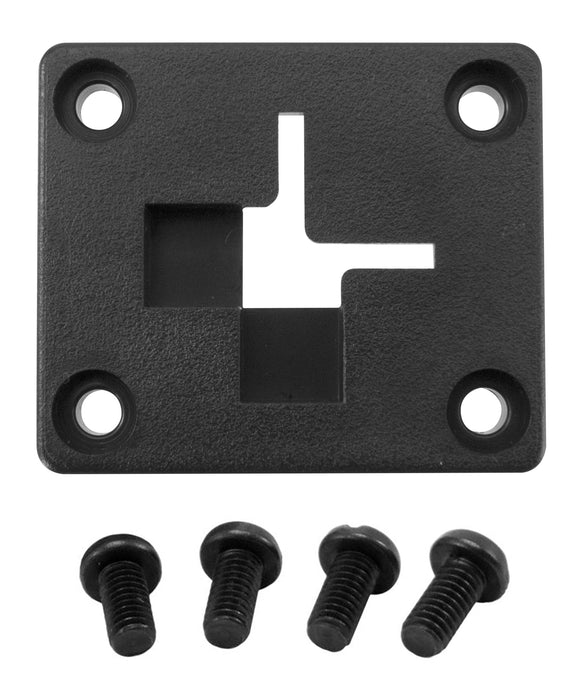 2-Way Single T-Slot Pattern to 4-Hole AMPS Adapter Plate