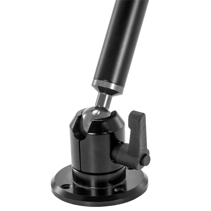Heavy-Duty Drill-Base Camera Mount with 22" Adjustable Arm