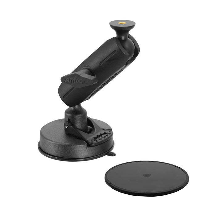 Robust Heavy-Duty Windshield Suction Mount - 1/4"- 20 Bolt Compatible