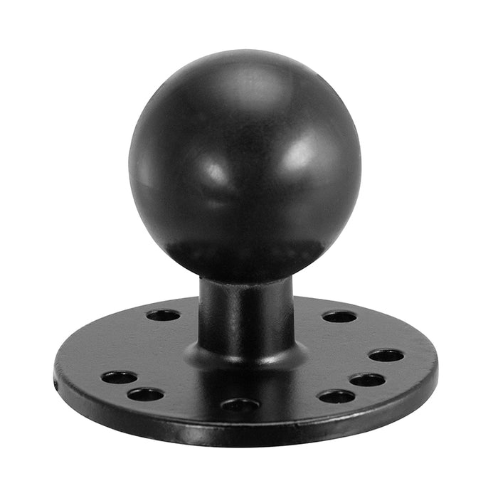 Circular Metal 38mm (1.5 inch) Ball to 4-Hole AMPS Adapter