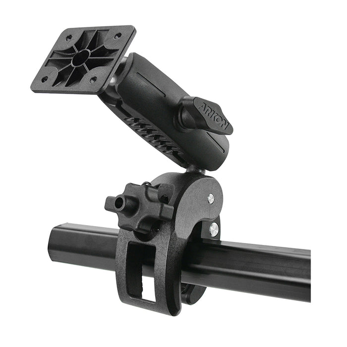 Robust Clamp Mount with Security Knob - 4-Hole AMPS Compatible