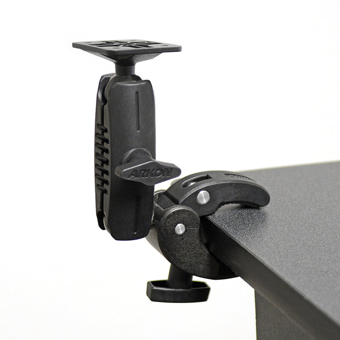 Robust Clamp Mount with Security Knob - 4-Hole AMPS Compatible
