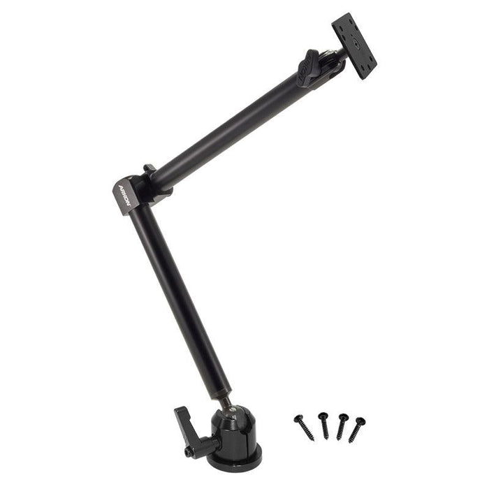 Heavy-Duty Drill-Base Mount with 22 inch Arm - 4-Hole AMPS Compatible