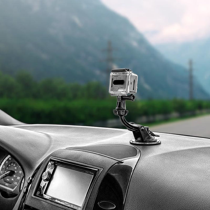 Windshield or Dash Car Mount for GoPro HERO Action Cameras