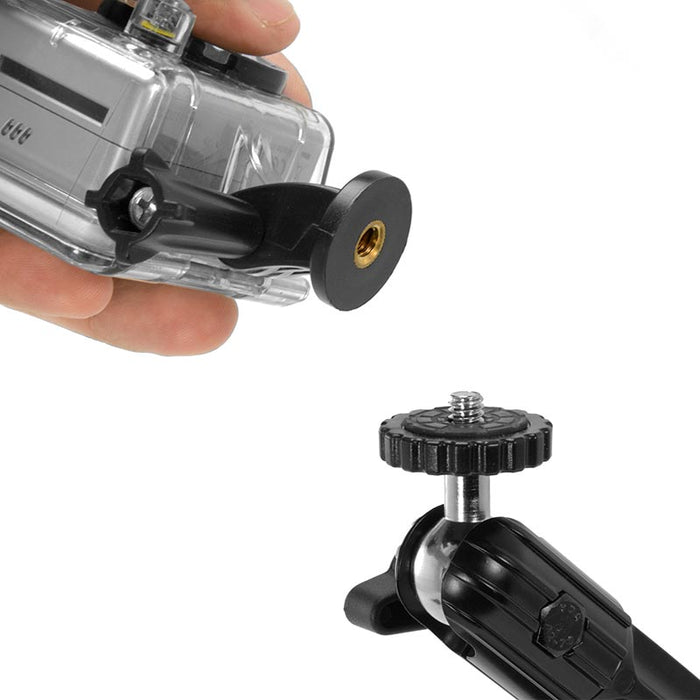 Heavy-Duty Wall Mount with Multi-Angle Arm for GoPro HERO Action Cameras