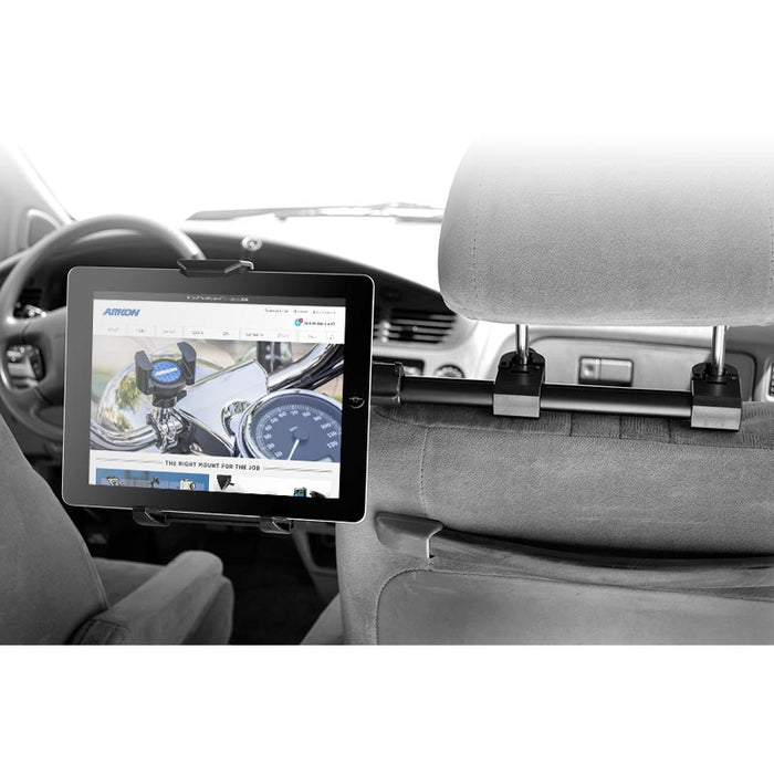 Car Headrest Extension Tablet Mount for iPad, Note, and more