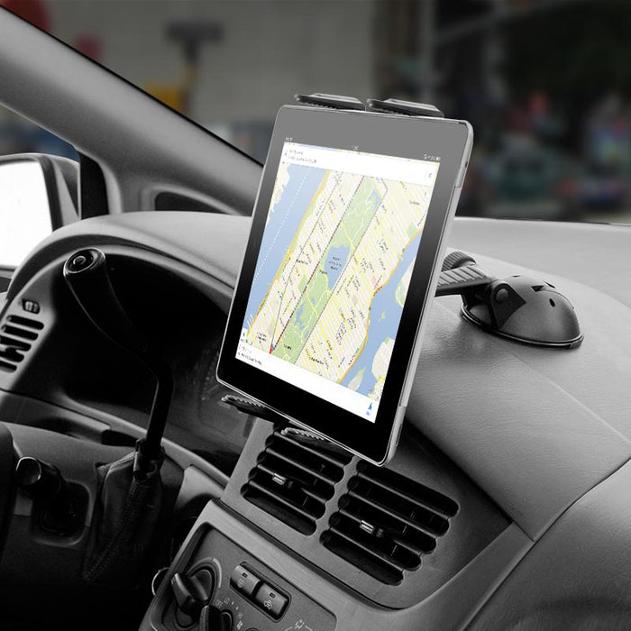 Sticky Suction Windshield or Dash Slim-Grip® Tablet Mount for iPad, Note, and more