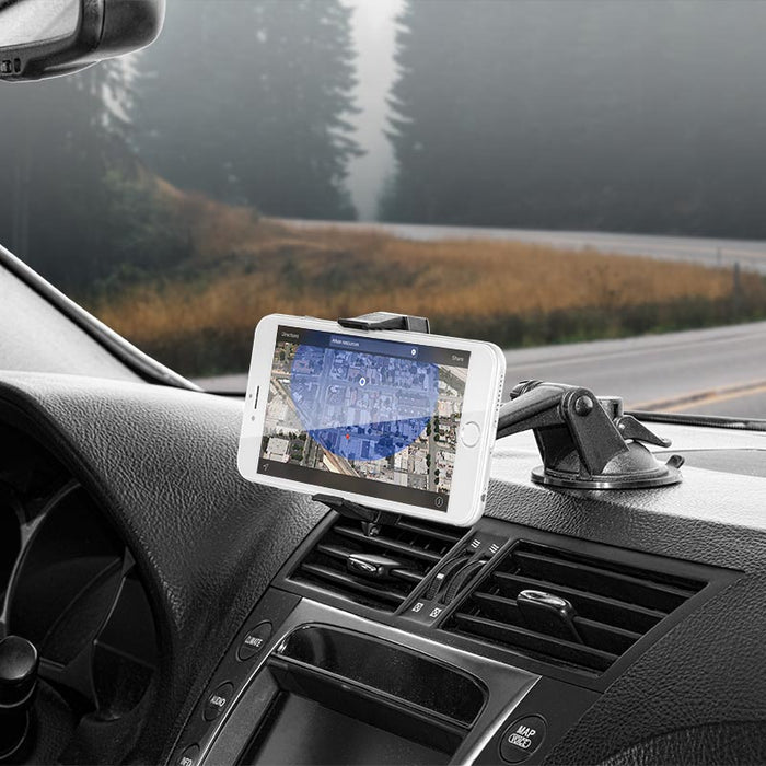 Mobile Grip 2 Sticky Suction Windshield or Dash Car Mount for for iPhone, Galaxy, Note, and more