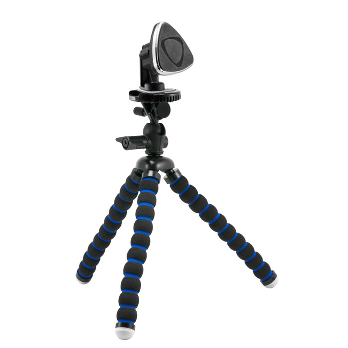 11-inch Tripod Mount with Magnetic Phone Holder for Streaming Live Video
