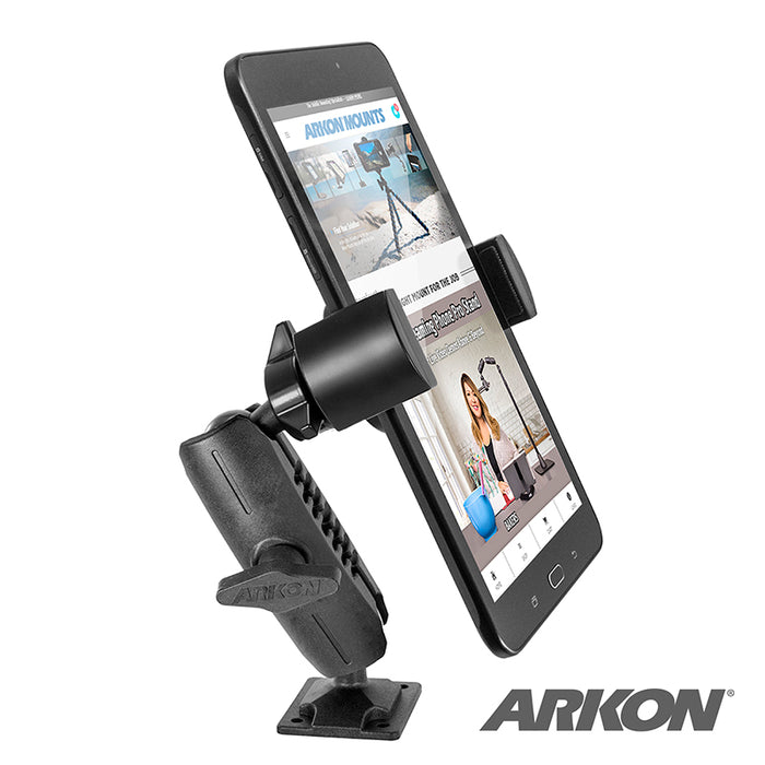 RoadVise® XL Phone Holder with Drill Base Mount for iPhone, Galaxy, and Note