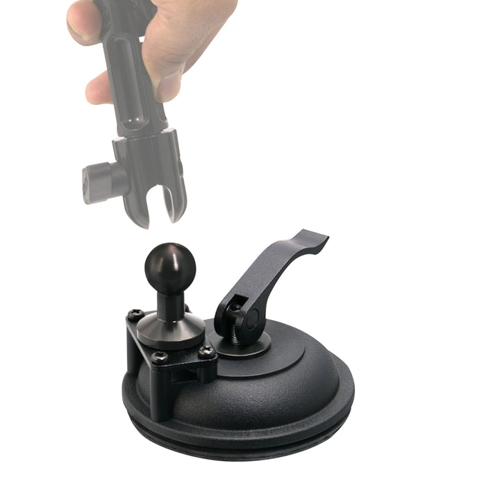 Heavy-Duty Windshield Suction Base with Metal 20mm Ball