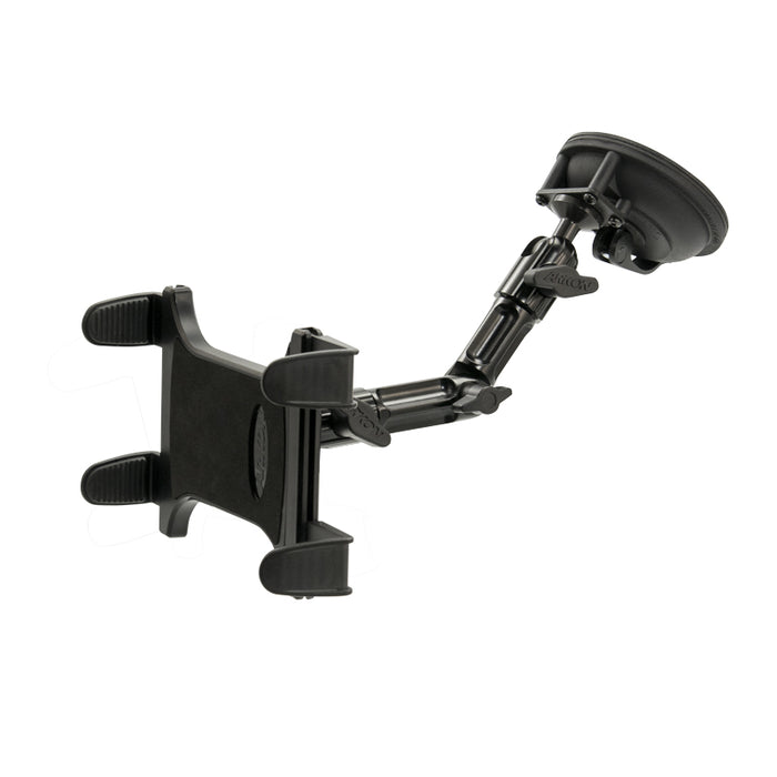 Heavy-Duty Multi-Angle Slim-Grip® Tablet Suction Mount with 8 inch Arm for iPad, Note, and more