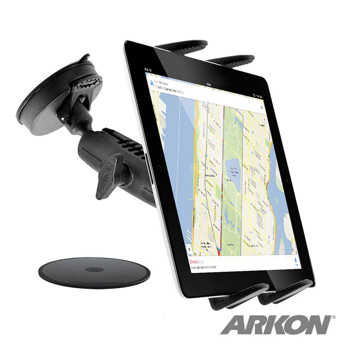 Windshield Suction Slim-Grip® Tablet Mount for iPad, Note, Tab and more
