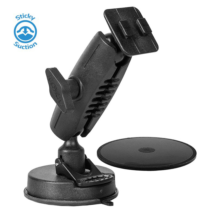 Sticky Suction Windshield or Dash Car Mounting Pedestal for Smartphone and Tablet Holders